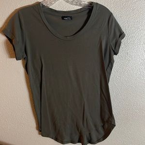 Green Rue21 short sleeve tee